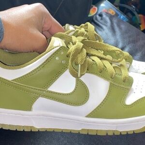 Olive Green Nike Dunks